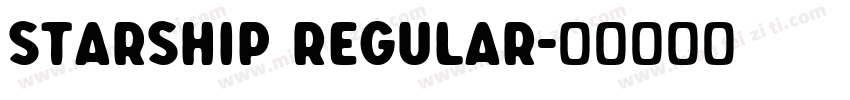 Starship Regular字体转换